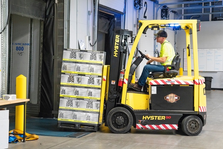 Navigine - Forklift and pallet tracking at warehouses using indoor positioning