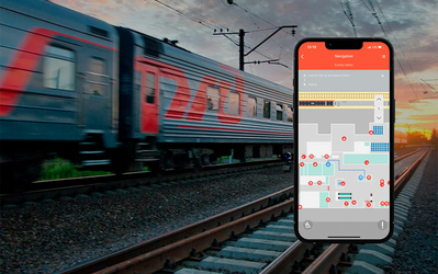 Navigine - Digitizing 30+ railway stations