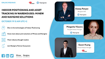 Navigine - Indoor Positioning and Asset Tracking for Warehouses: Minew and Navigine Solutions