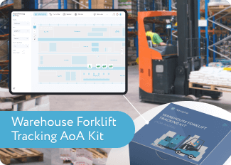 Warehouse Forklift Tracking AoA Kit